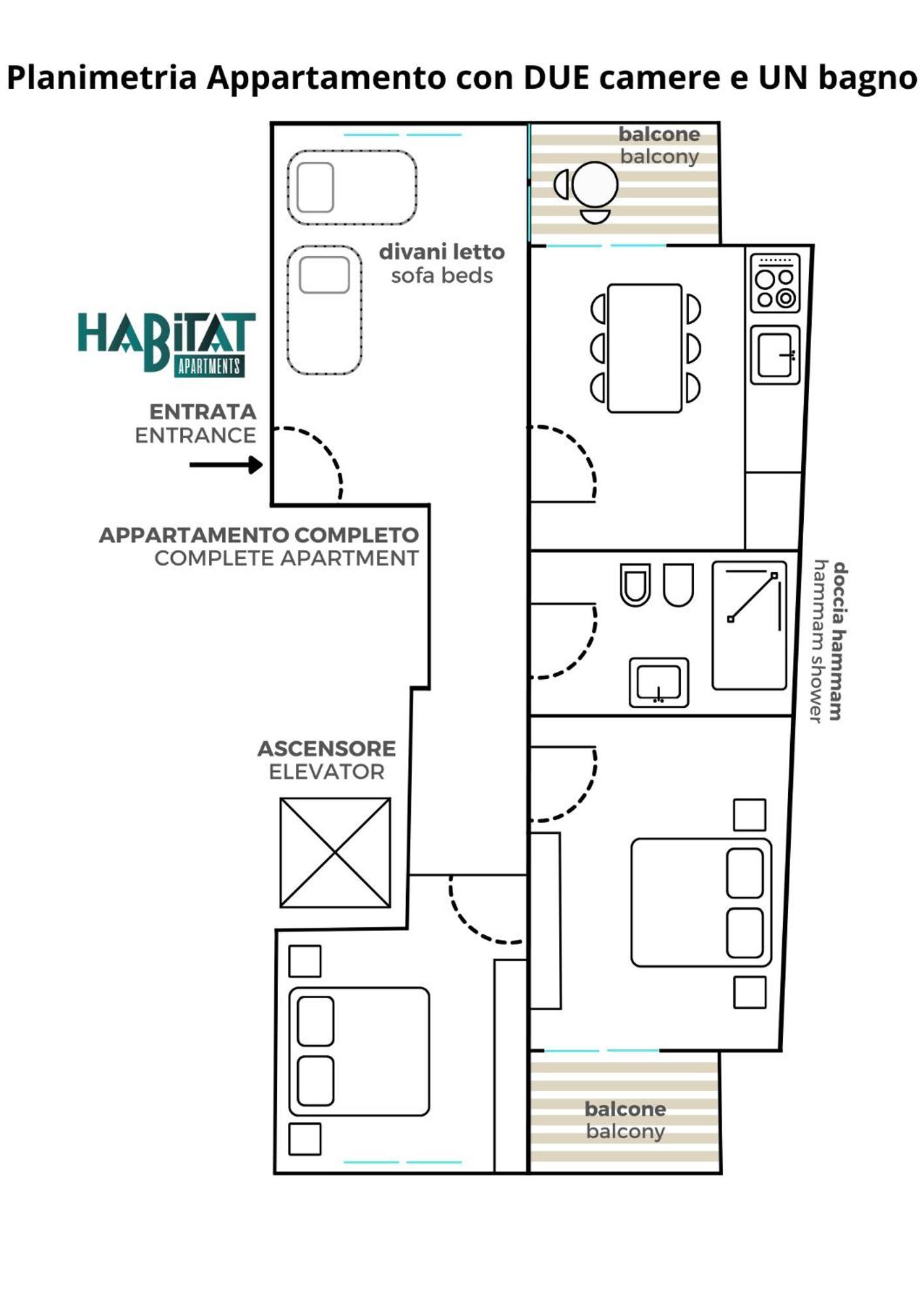 Habitat Apartments Trento Exterior foto