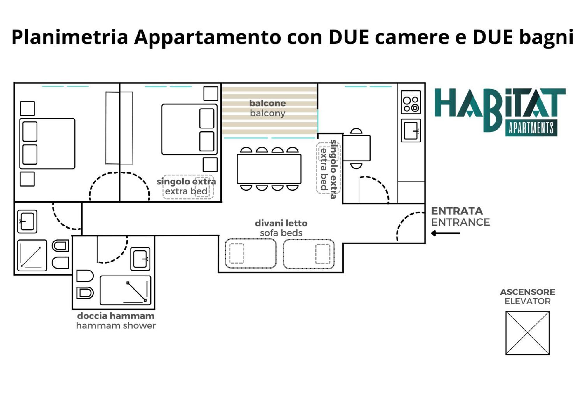 Habitat Apartments Trento Exterior foto